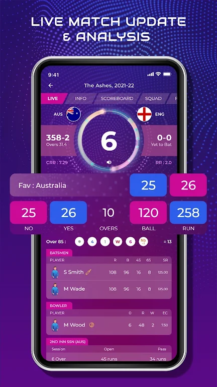 CricScore Line Guru Pro - Live应用截图第2张