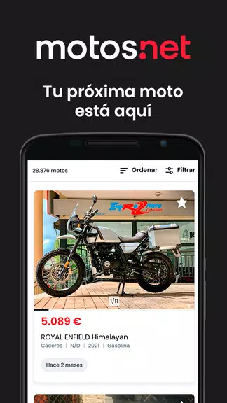 Screenshot Motos.net - Motos de Ocasión 2