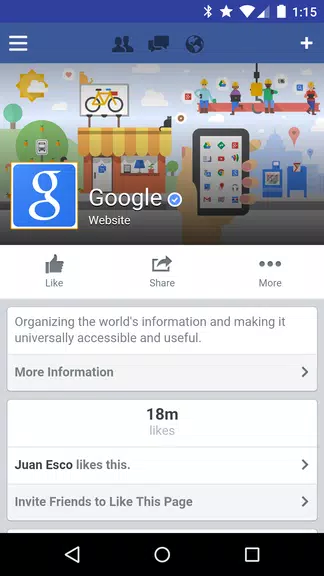 ภาพหน้าจอ Tinfoil for Facebook 1
