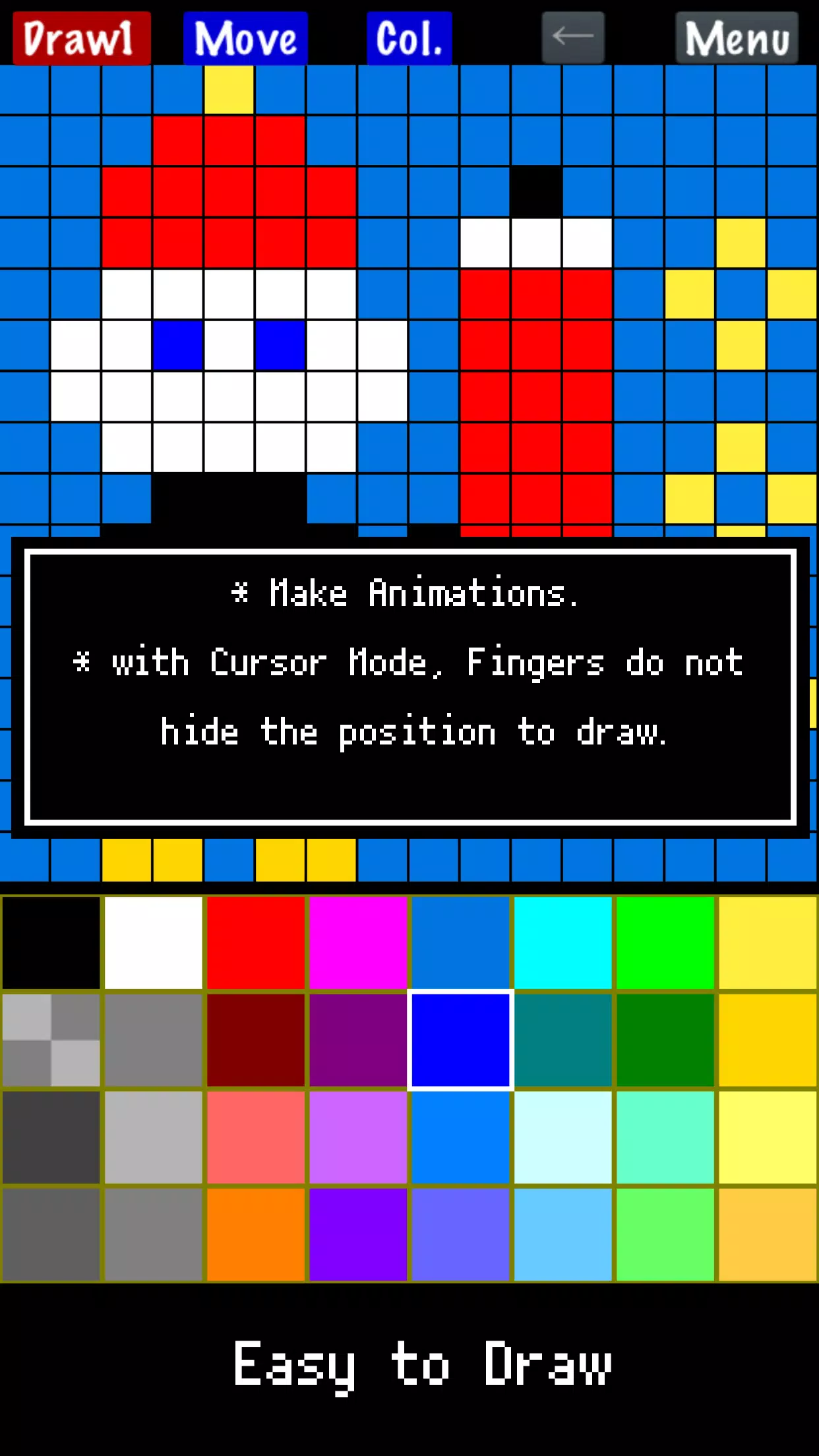 Pixel Art Maker ekran görüntüsü 1
