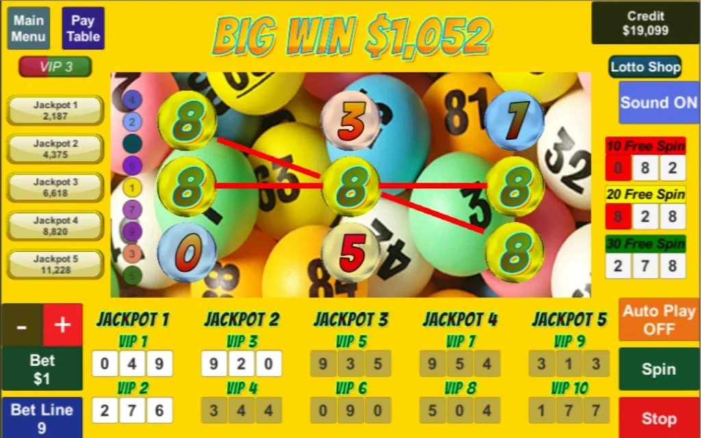 Slots - Lotto Jackpot ကိုဖန်သားပြင်2