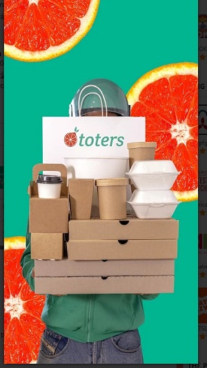 Toters: Food Delivery & More屏幕截圖2