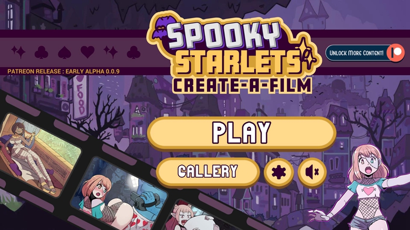 Spooky Starlets: Movie Maker屏幕截圖3