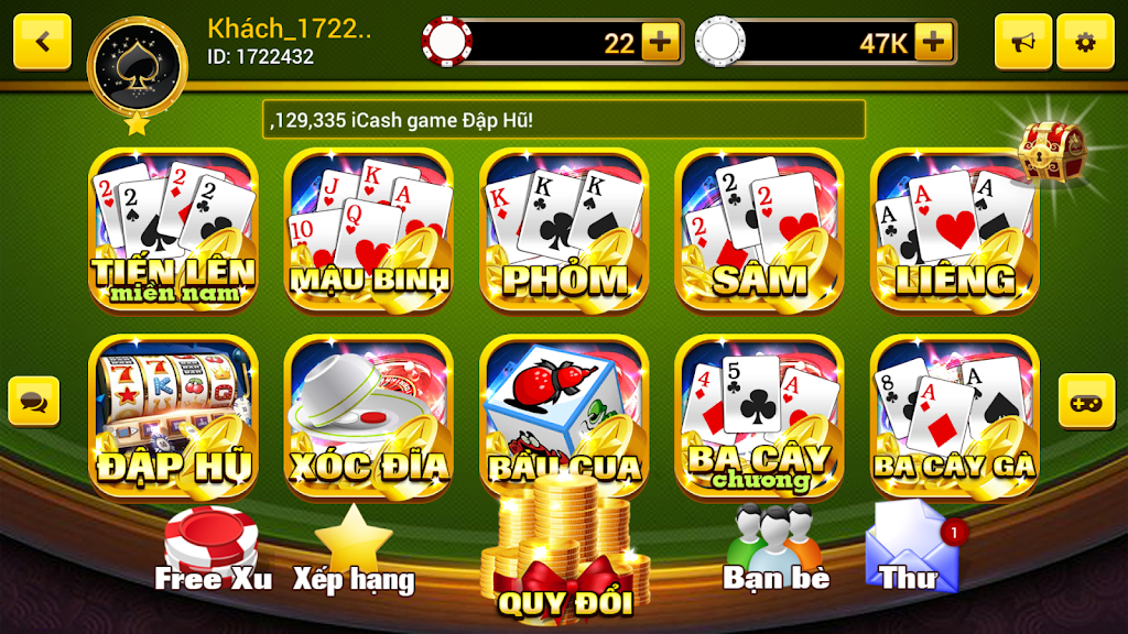 game beat thuong - Xgame Screenshot 1