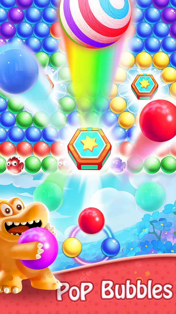 Bubble Shooter - Dino Match screenshot 2