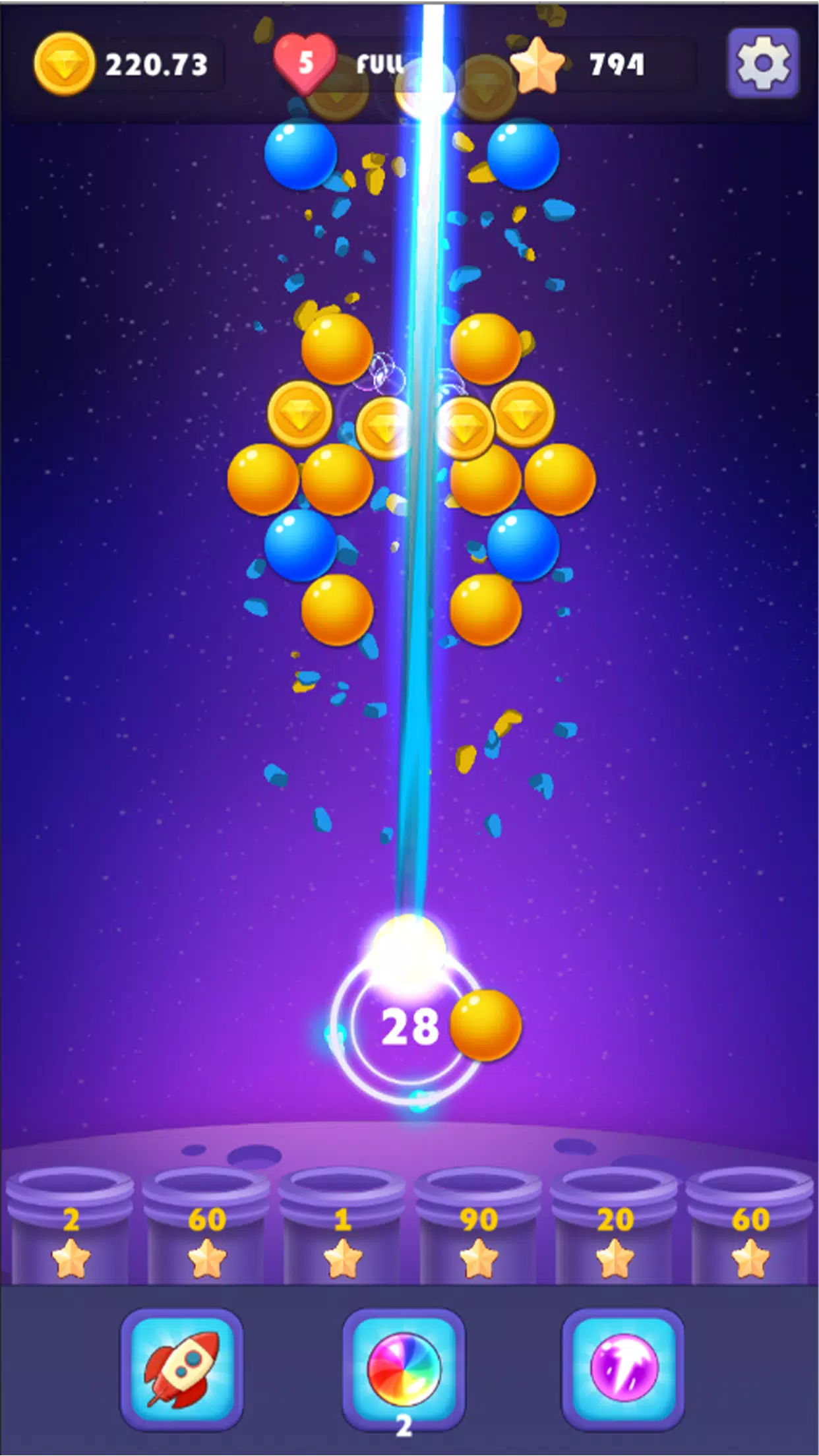 Screenshot BubblePop Frenzh 3