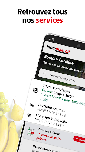 Intermarché – courses en ligne ekran görüntüsü 1