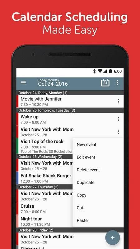 Screenshot Calendar+ Schedule Planner 3