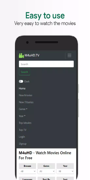 ภาพหน้าจอ M4uHD - Movies and TV shows 2