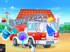 Truck wash games for boys屏幕截圖3