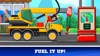 ภาพหน้าจอ Kids Cars Games build a truck 4