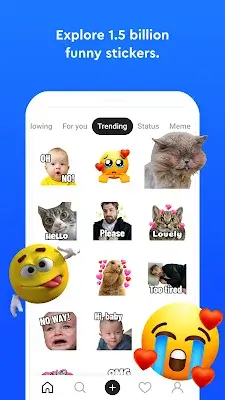 Sticker.ly - Sticker Maker ảnh chụp màn hình 2