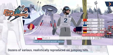 Fine Ski Jumping zrzut ekranu 2