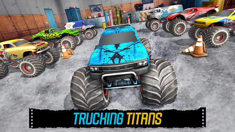 Monster Truck Parking Game 3D screenshot 3