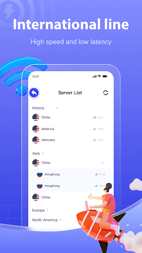 wirevpn - Fast Unlimited Proxy zrzut ekranu 2