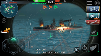 Warships Universe Naval Battle ảnh chụp màn hình 3