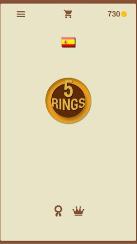 5 Golden Rings屏幕截圖1