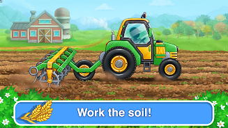 ภาพหน้าจอ Wheat Harvest: Farm Kids Games 4