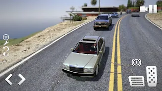 Mercedes 190E: Crime City Ride Capture d’écran3