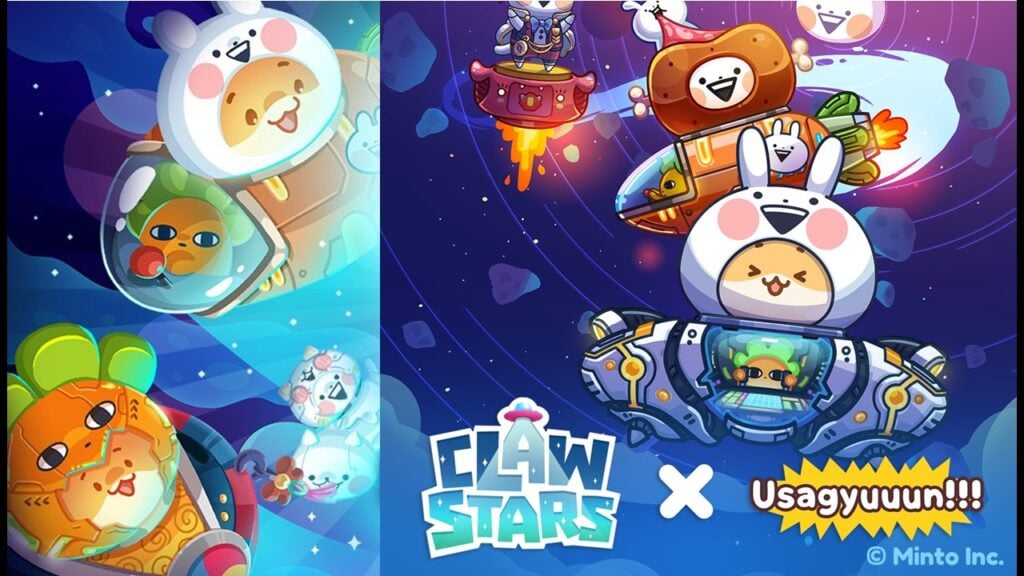Claw StarsとUsagyuuunは、今日はふわふわのクロスオーバーを発射します！