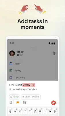 Todoist : to do list et agenda Capture d’écran4