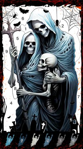 Screenshot Death Park Coloring Games 1