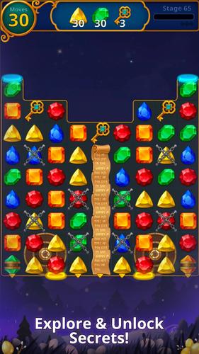Jewels Magic: Mystery Match3屏幕截圖3