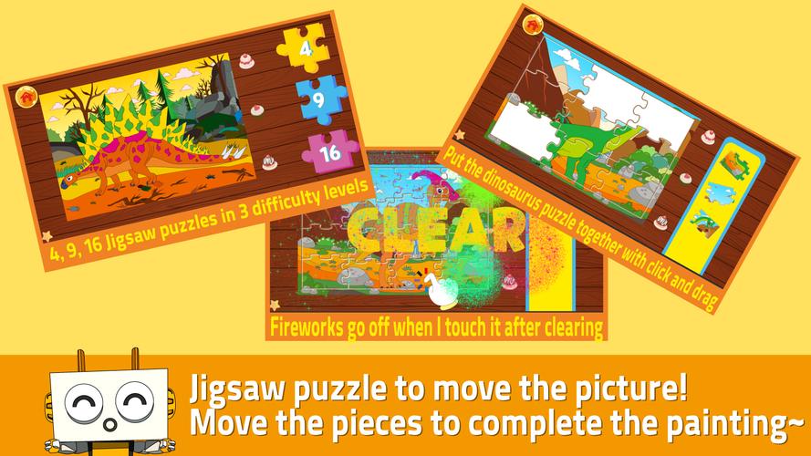 Dinosaur world Demo ảnh chụp màn hình 3