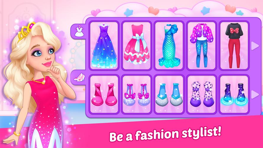 Princess girl paper House game Screenshot 2