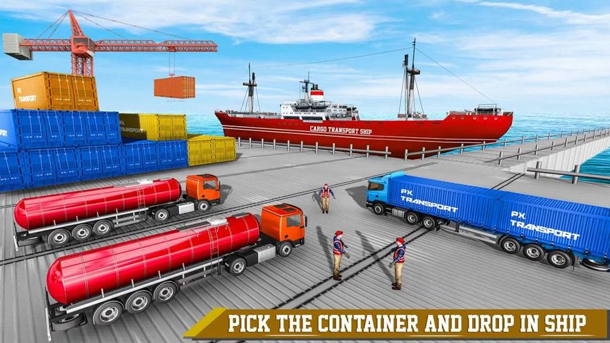 Cargo Transport Truck Driving screenshot 4