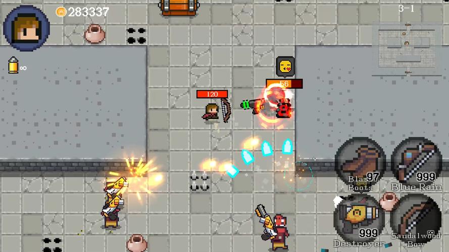 Tiny Warrior - Pixel Gun স্ক্রিনশট 4