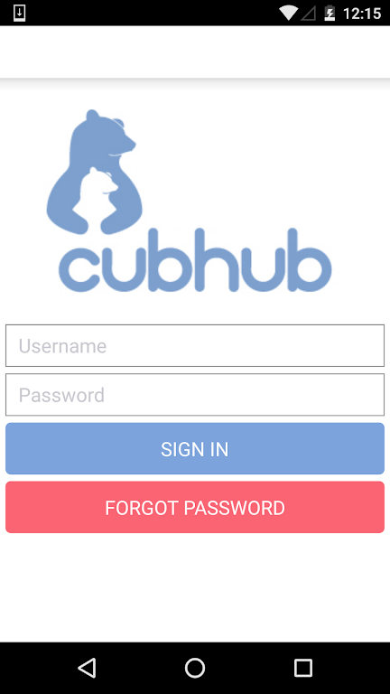 CubHub экрана 1