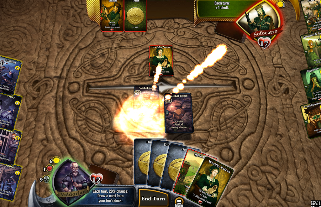 War of Omens Deck Builder Collectible Card Game屏幕截圖3