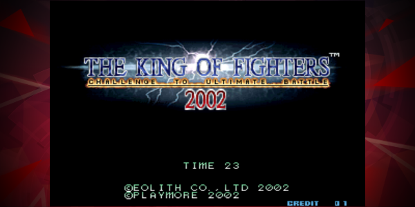 KOF 2002 ACA NEOGEO屏幕截圖1