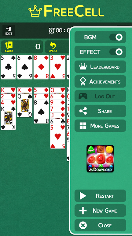 FreeCell - Classic Card Game screenshot 4