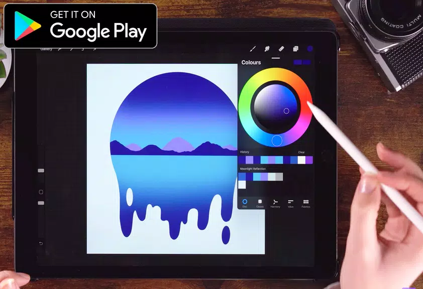 New Procreate Free Painting Guide captura de pantalla 1