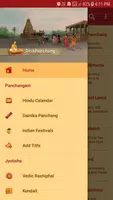 Hindu Calendar - Drik Panchang zrzut ekranu 1