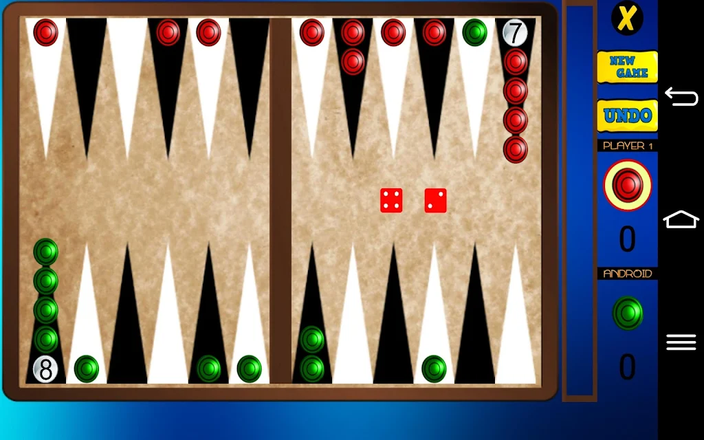 Narde - Long Backgammon by Clarka Apps 스크린 샷 3