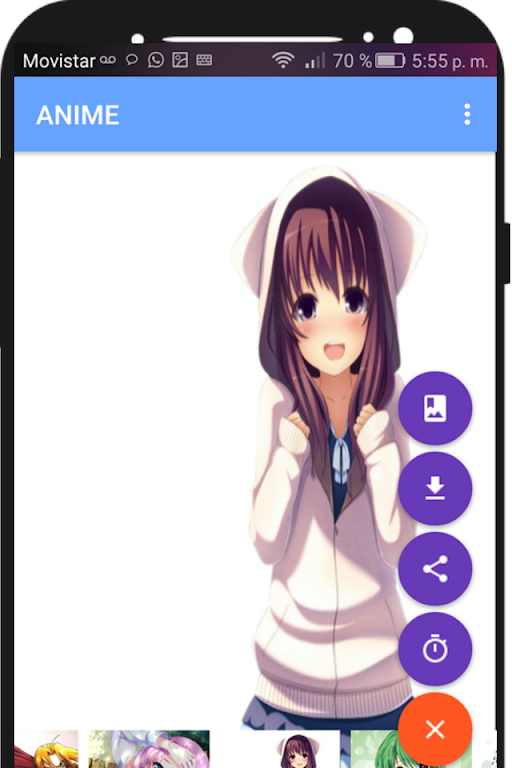 anime images for wallpaper屏幕截圖2