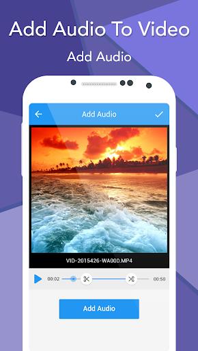 Add Audio To Video captura de pantalla 3