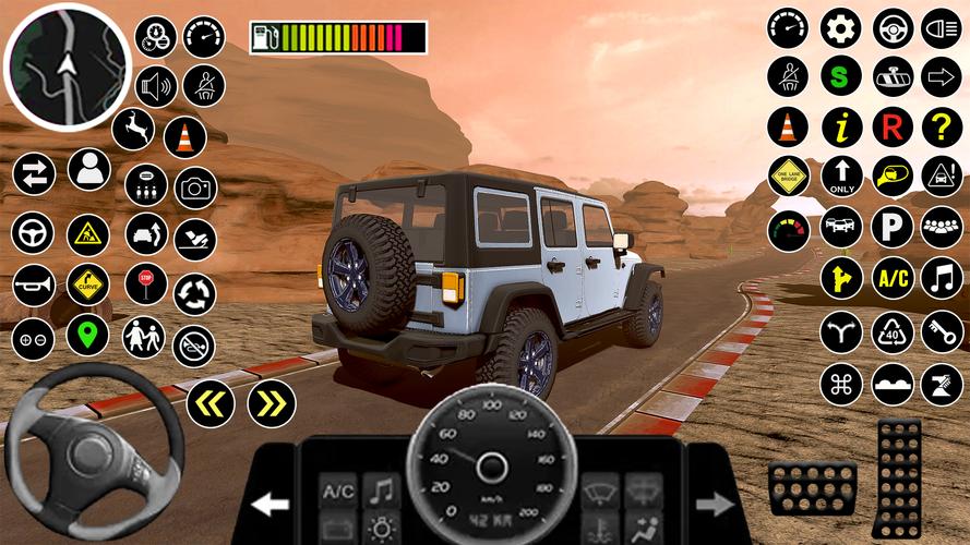 Long Road Trip Car Simulator экрана 4