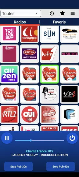 Radios Françaises Screenshot 1