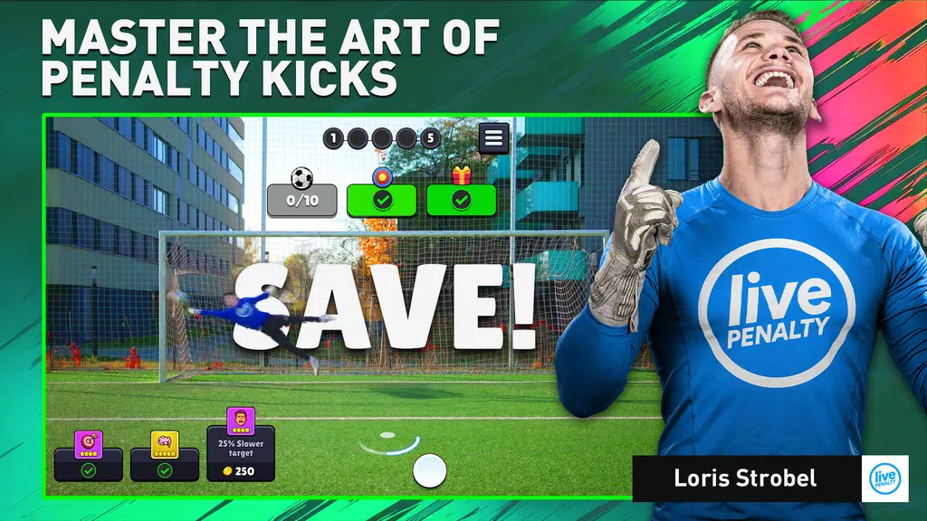 Soccer Penalty: Live Goalie屏幕截圖2