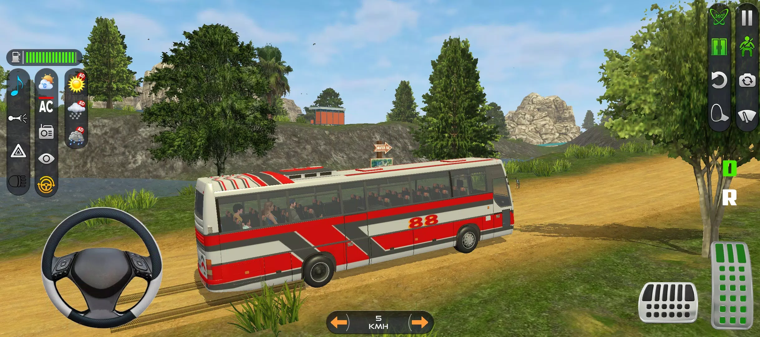 Offroad Bus: Coach Bus Driving Capture d’écran3