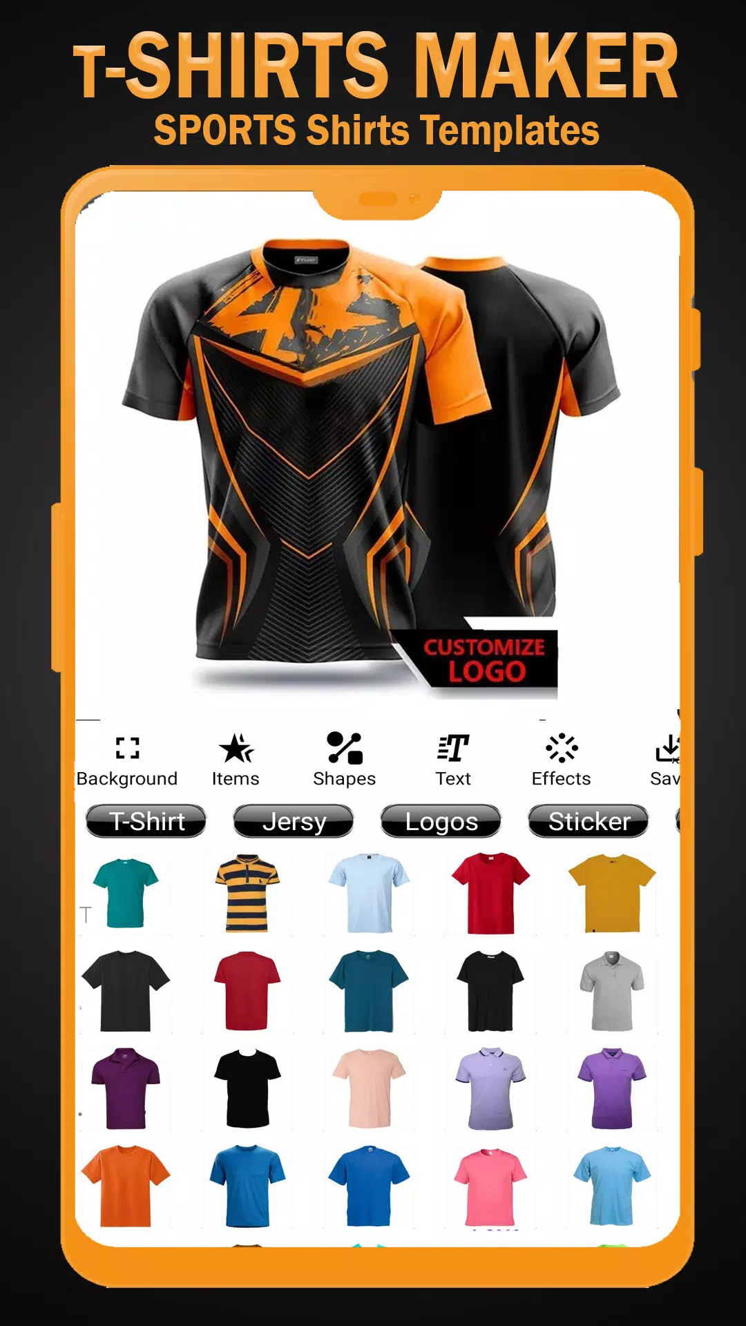 Sports T-shirt Maker&Designer Screenshot 3