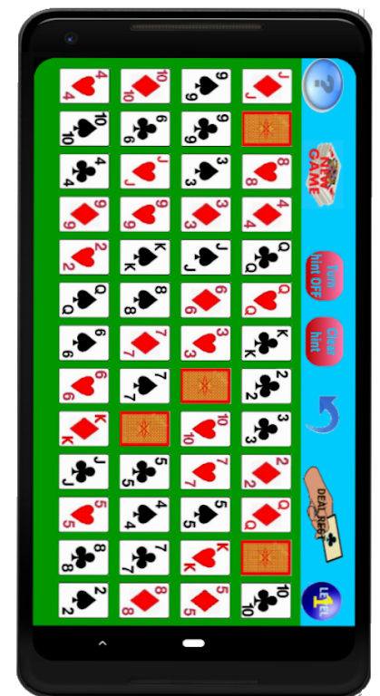 Differerent Solitaire game屏幕截圖1