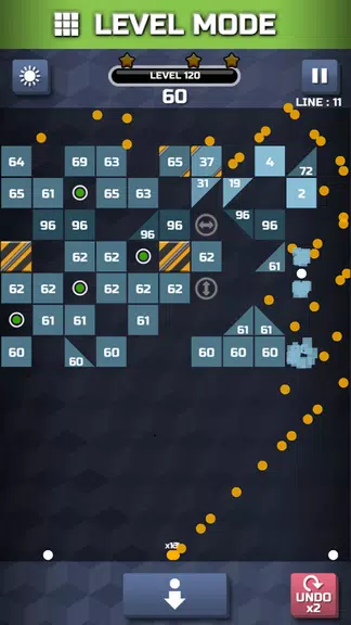 Bricks breaker(Shoot ball) Screenshot 2