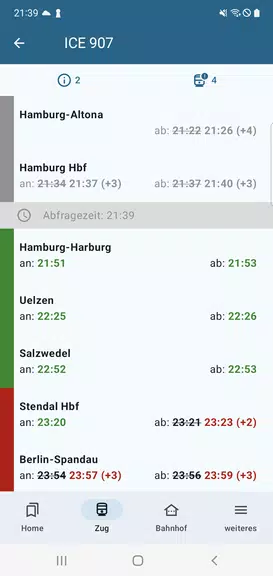 Ist mein Zug pünktlich? ekran görüntüsü 1