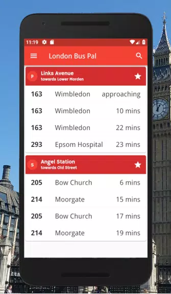 London Bus Pal: Live arrivals zrzut ekranu 3