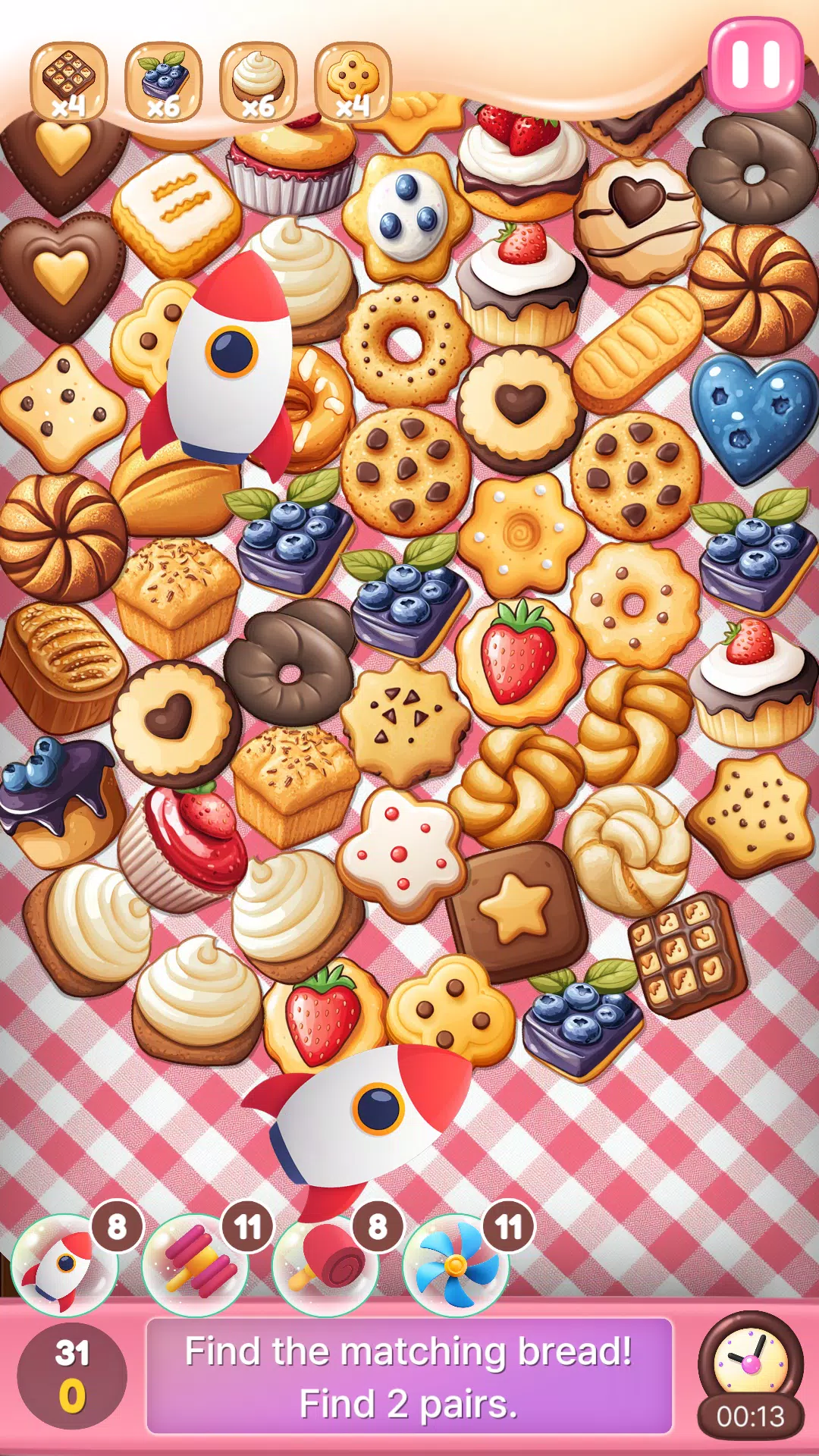 Match Puzzle 1+1 Bakery Capture d’écran 3